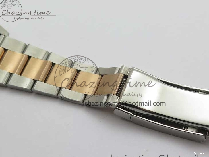 RG BP Best Dial Maker Edition 1:1 Gray Oyster on DateJust SS Roman Bracelet 126201 36 0224